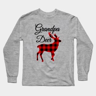 Grandpa Deer Long Sleeve T-Shirt